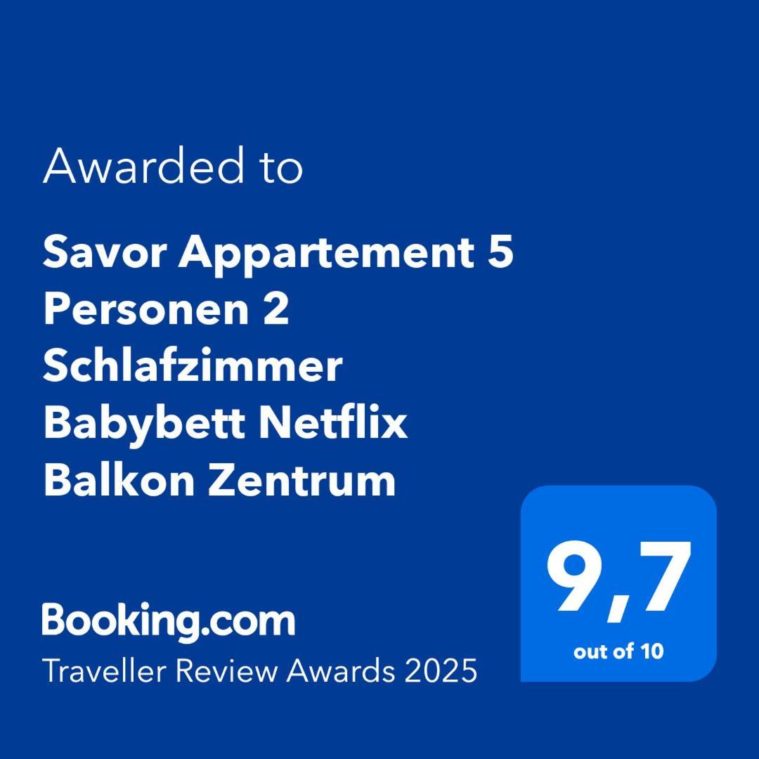 Savor Appartement 5 Personen 2 Schlafzimmer Babybett Netflix Balkon Zentrum Bautzen Luaran gambar